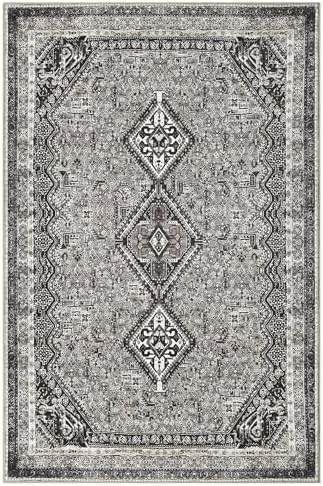 Keen Home Design Vintage Washable Area Rug, Non-Slip Low Pile - Image 3