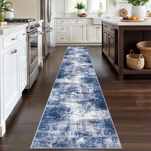 IOHOUZE Abstract Runner Rug 2x12 Ft Washable Runners - Image 3
