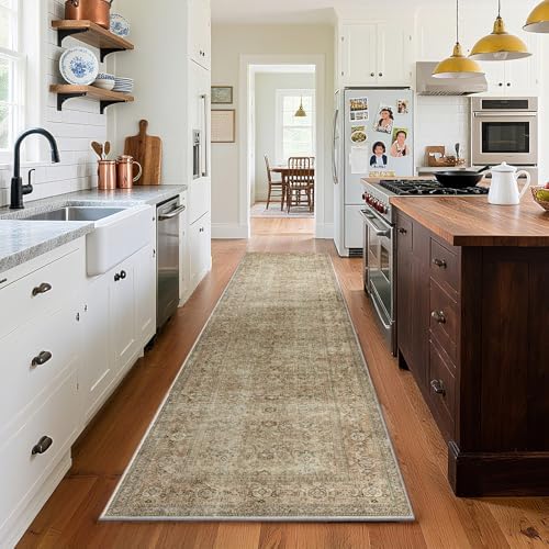 Washable Runners for Hallways Kitchen Rug: 2'x10' Runner Rugs Stain Resistant by palohom