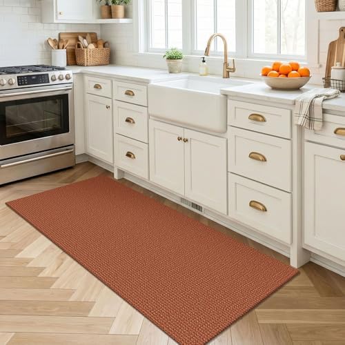 EARTHALL Woven Runner Rug 2x4 Ft Washable Runners - Image 6