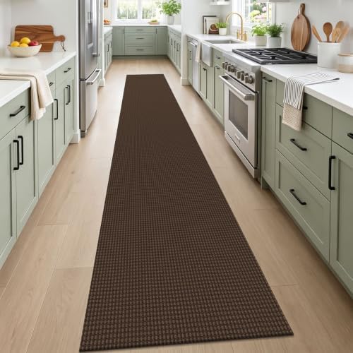 EARTHALL Woven Runner Rug 2x18 Ft Washable Runners - Image 2