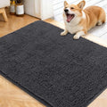 OLANLY Dog Door Mat for Muddy Paws 40x32, Super Absorbent Chenille Mud Mat by OLANLY