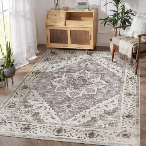 SERISSA 3x5 Washable Non Slip Boho Area Rug - Image 6