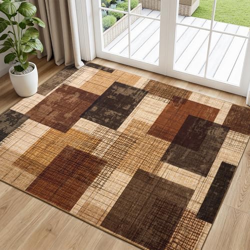 Washable 3x5 Entryway Rug, Throw Rugs - Image 2