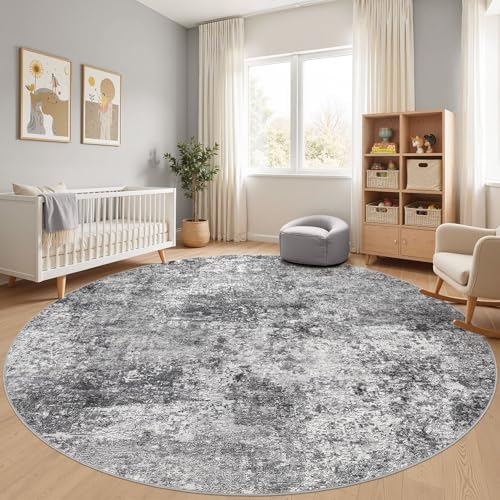 DMOYEST 10ft Round Area Rug Living Room Rugs - Image 6