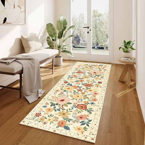 DUKINO 2x10 Runner Rug, Washable Kitchen Runner Rug Non Slip - Image 2