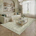 HUGEAR 6x9 Green Neutral Area Rugs Washable Rug Carpet by HUGEAR