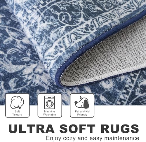 KILOCOCO Runner for Hallway 3x10 ft Washable Runner Non-Slip Rug - Image 4