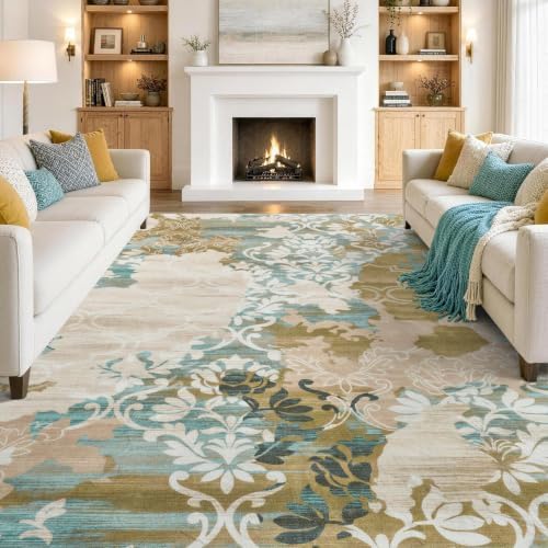 5x7 Washable Non-Slip Area Rug for Living Room by Unknown