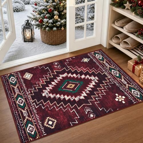 Yinhua 2x3 Western Area Rug Non-Slip by yinhua