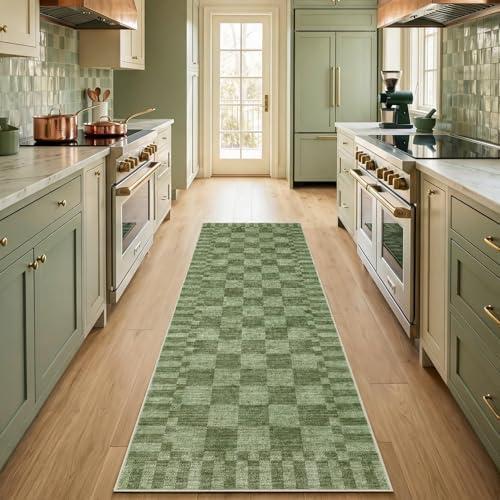 GarveeHome 2x6 Kitchen Runner Rug Non Slip Washable Runner Rug by GarveeHome