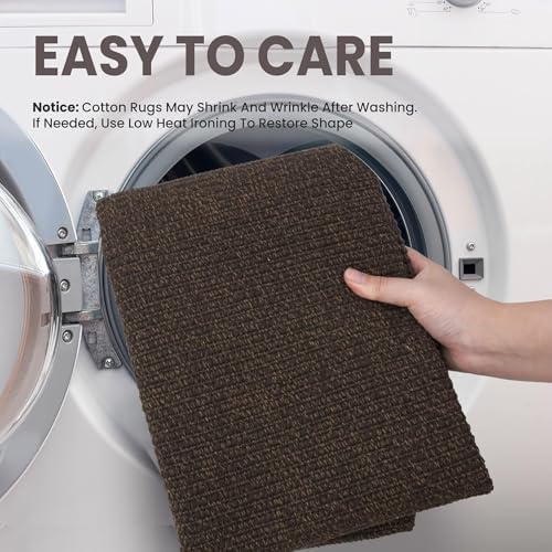 EARTHALL Washable Runner Rug, Non Slip Hallway Rug, 2x10 Ft - Image 3