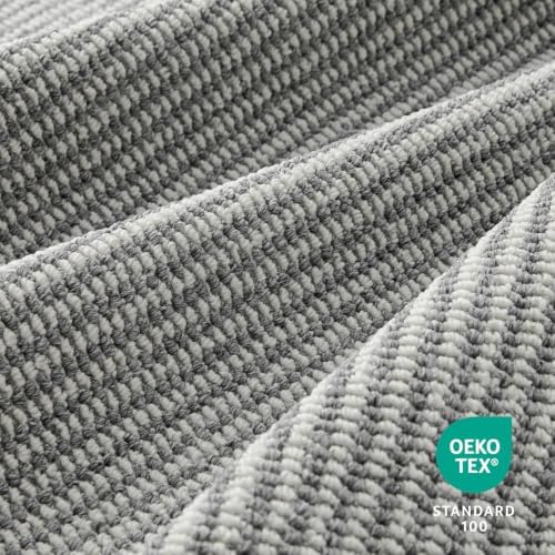 Faux Jute Rug Runner 2'x10', Washable & Non-Slip - Image 4