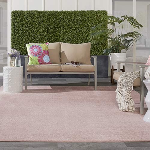 Nourison Home Nourison Essentials Pink 8' x 10' Area Rug - Image 5
