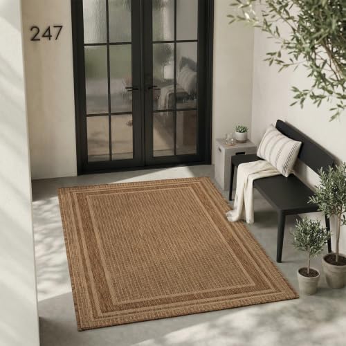 MontVoo-3x5 Outdoor Rug Porch Entryway Rug-Polypropylene Indoor Outdoor Rugs by MontVoo