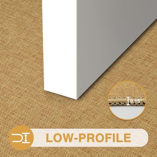 LEKEEPGO Ultra Thin Indoor Door Mat 17"x29", Non Slip Low-Profile Doormats - Image 6