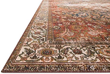 Loloi Layla Ocean/Multi 2'-6" x 12'-0" Runner Rug - Image 4