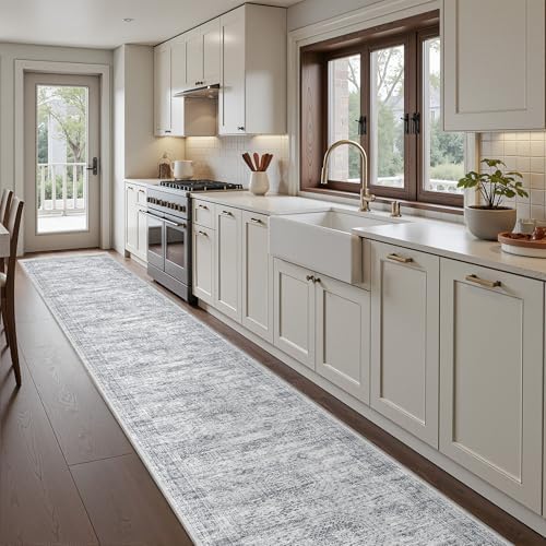 2'6 x 16' Runner Rug Non Slip, Washable Kitchen Rugs - Image 4