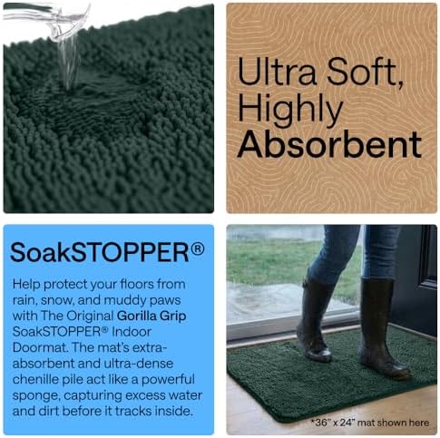 GORILLA GRIP SoakSTOPPER Indoor Door Mat - Image 4