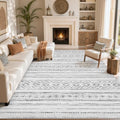 cotiled Boho 10x12 Area Rug for Living Room: Large Moroccan Washable Rug by COTILED