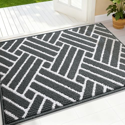 OLANLY Indoor Door Mat 36x24, Low-Profile Dirt Resistant Doormat by OLANLY