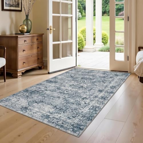 Joydeco 3x5 Area Rugs for Living Room, Light Grey - Image 3