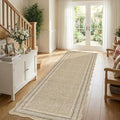 GarveeHome Scalloped Washable Runner Rug 2x6 Hallway Runner Non Slip by GarveeHome