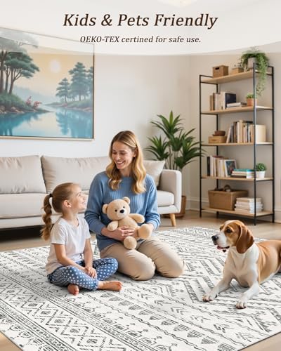 Miukiki 3x10 Runner Rug Washable Non Slip Runner Rug - Image 5