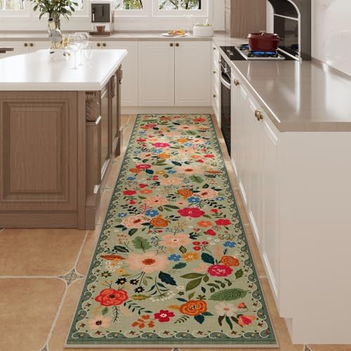 Rugcomf Runner Rug 2x10 Washable - Image 2