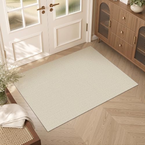 Valenrug 2x3 Entryway Rug Non Slip, High-Low Pile Washable Area Rug by Valenrug