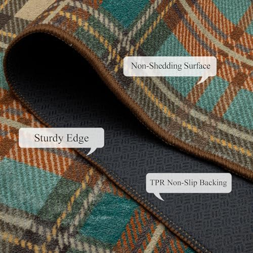 Ruaruarug Washable Area Rug 8×10 - Image 3