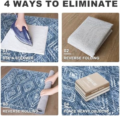 KILOCOCO Washable Runner Rug 2x12 ft Runners - Image 3
