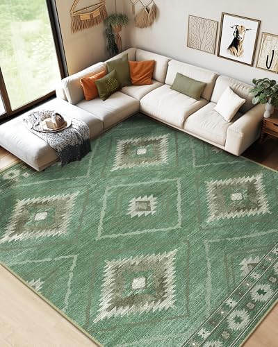 BESTSWEETIE 9'x12' Washable Area Rug by BESTSWEETIE