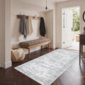 3x6 Runner Rug Non Slip, Washable Hallway Runner Rug by Restydon
