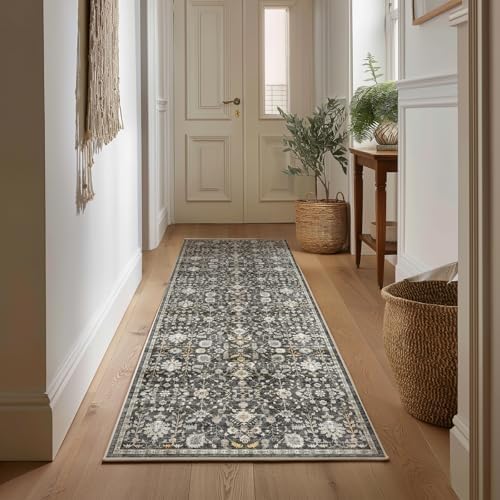 Machine Washable Hallway Runner Rug: 2'x6' Kitchen Rugs - Image 3
