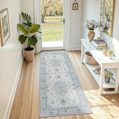 RELEANY Washable Area Rug, Runner 2'6"x8' by RELEANY