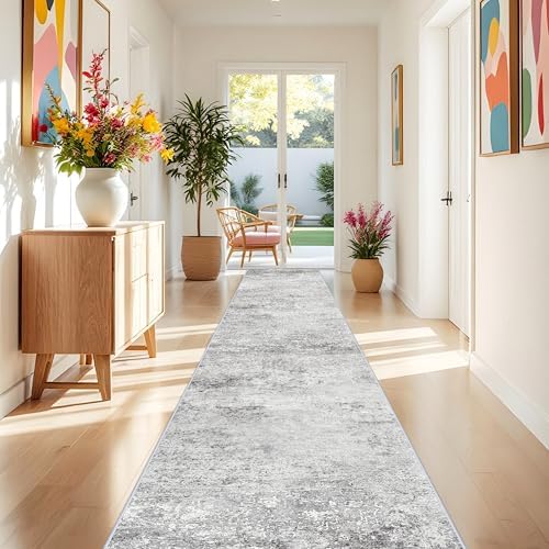 Washable 3x25 Runner Rug Hallway by RUUGME