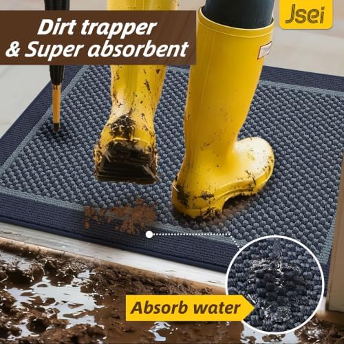 JSEI Dirt Trapper Door Mat 36"x60", Non-Slip Doormat - Image 3
