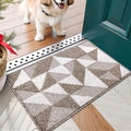 OLANLY Door Mat Indoor Entrance Washable 30x17, Odor-Free Low-Profile Front by OLANLY