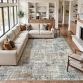 cotiled Washable 9x13 Area Rug for Living Room by COTILED