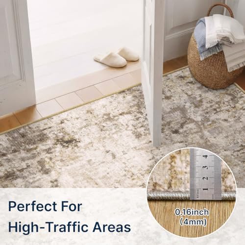 Abstract Area Rug 3x5 Ft Washable Rugs - Image 5