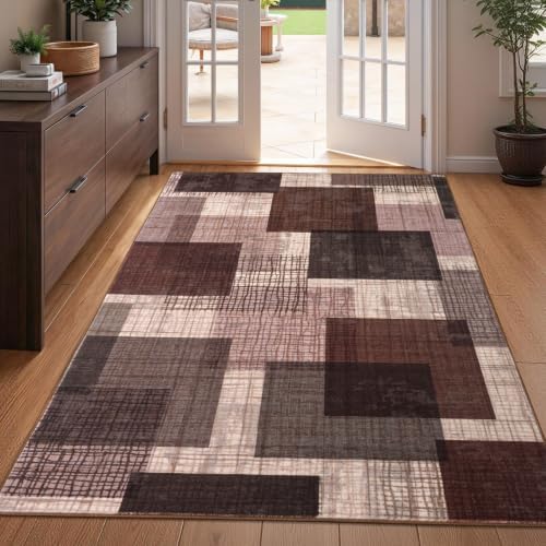 Washable 4x6 Entryway Rug, Area Rugs by Ailyei
