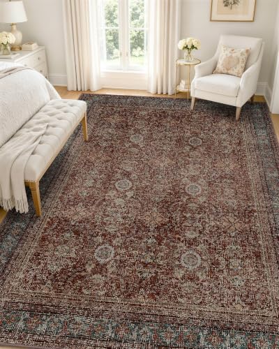 OLANLY 5x7 Washable Area Rug, Soft Non Slip Carpet by OLANLY