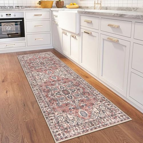 KOZYFLY Runners for Hallways 2x6 Ft Washable Kitchen Runner Rug Boho Runner Rug - Image 3
