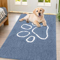 Smiry Dog Door Mat for Muddy Paws, Absorbent Non Slip Dirt Trapper by Smiry