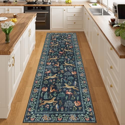 DUKINO 2x6 Runner Rug, Washable Animal Kitchen Rugs Non Slip - Image 5