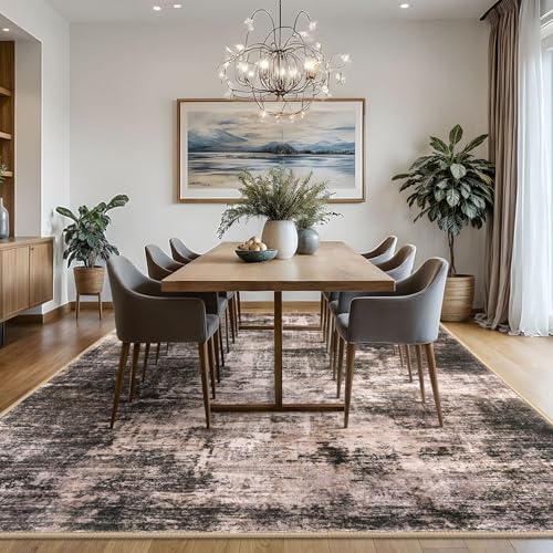 IOHOUZE Abstract Area Rugs 8x10 Ft Washable Large Rugs - Image 3