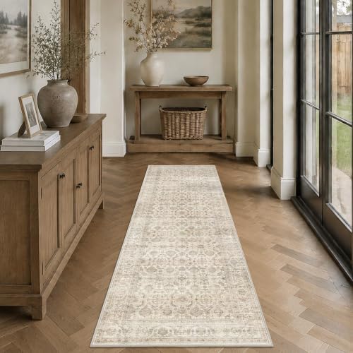 JOOJA 2'6"x8' Vintage Boho Runner - Image 3