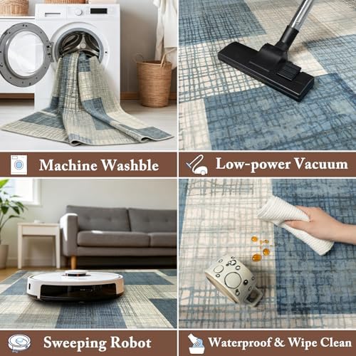 Washable 2x3 Entryway Rug, Throw Rugs - Image 6
