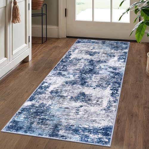 Lansny Modern Abstract Runner Rug 2x5 - Image 3